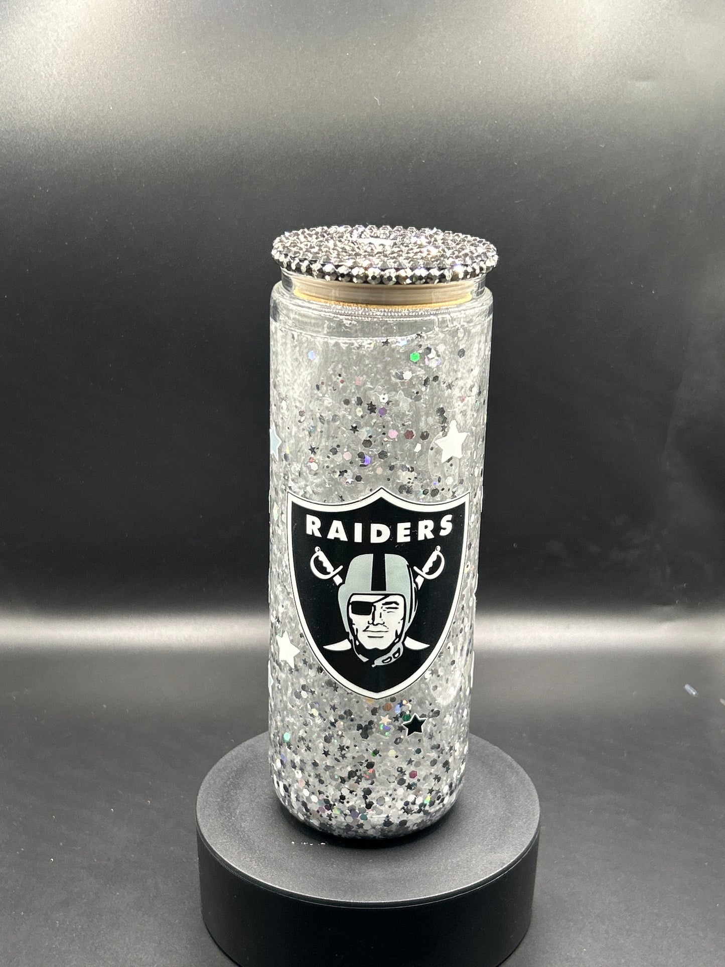 NFL Team Logo 20 oz Snowglobe Tumbler