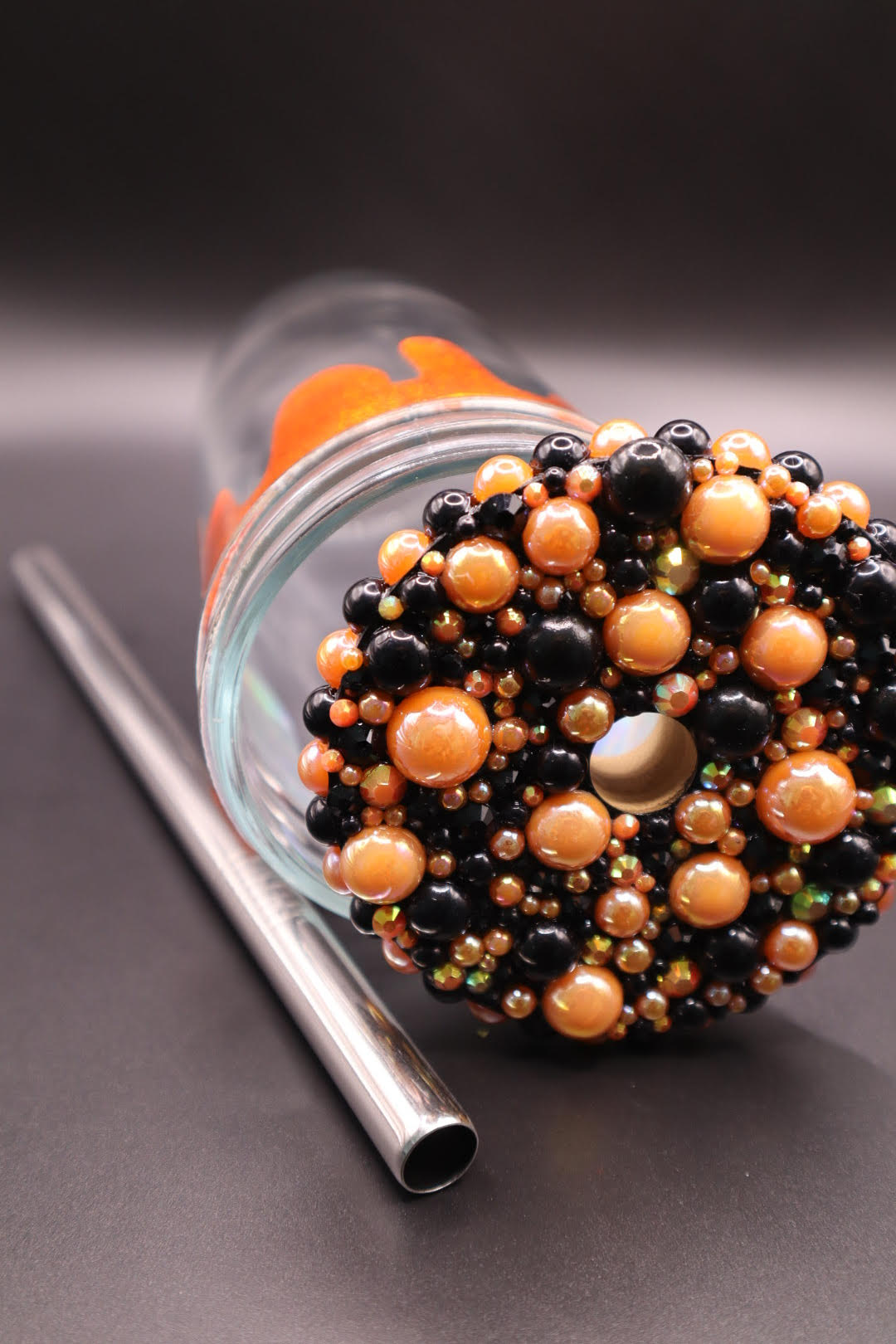 Halloween Drip Boba Cup