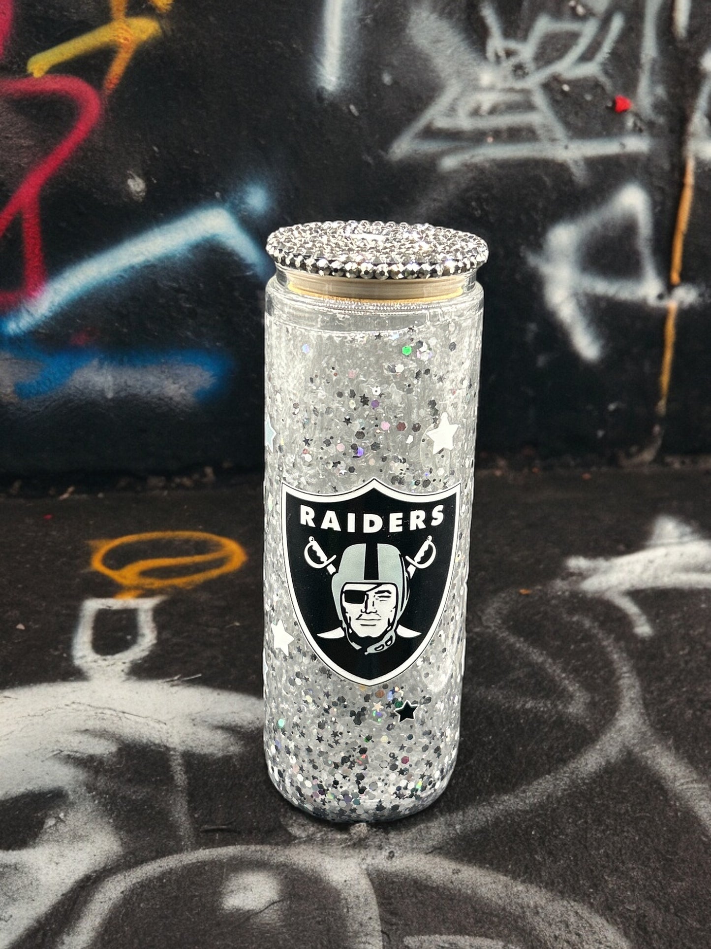 NFL Team Logo 20 oz Snowglobe Tumbler