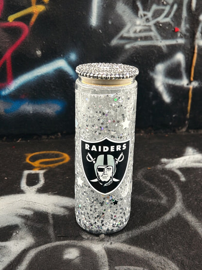 NFL Team Logo 20 oz Snowglobe Tumbler