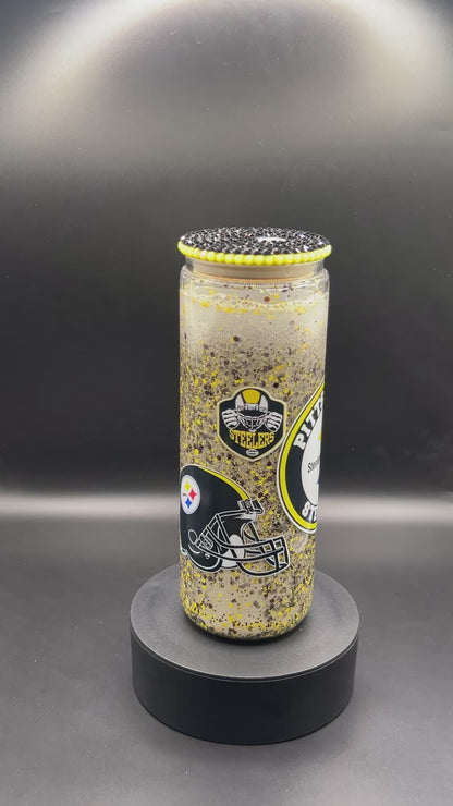 NFL Team Logo 20 oz Snowglobe Tumbler