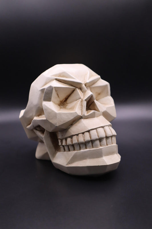 Geometric Skull Pencil/Makeup Holder